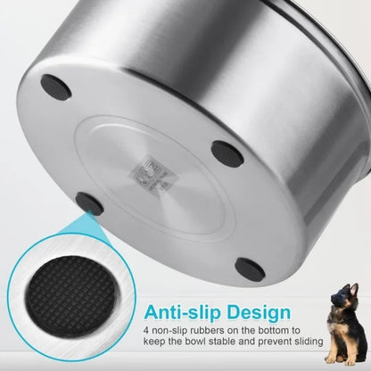 Stainless Steel Anti-Splash Dog Water Dispenser