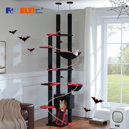 Adjustable Floor to Ceiling Cat Tree
