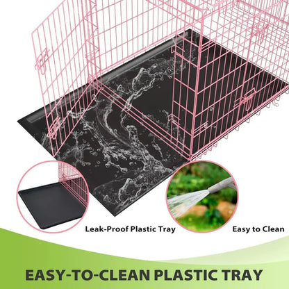 48 inch Foldable Metal Dog Crate