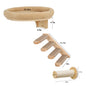 Wall Mounted Solid Wooden Furniture Climbing Ladder for Cats
