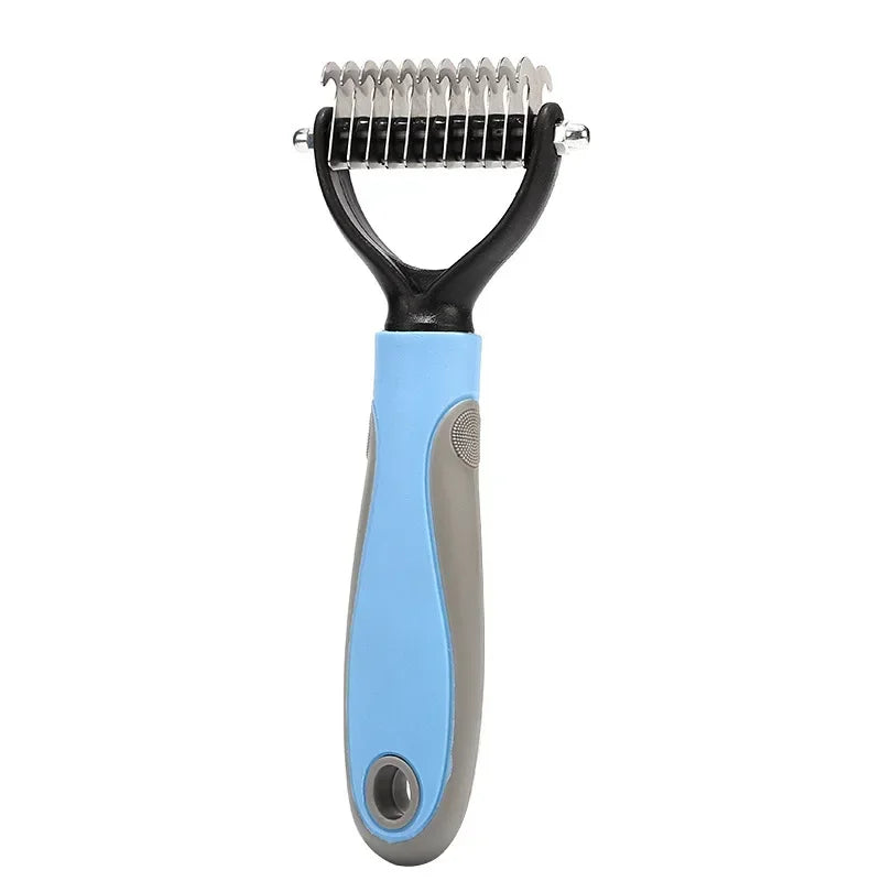 Grooming, Knot Cutter and Shedding Double Sided Hair Removal Brush/Comb