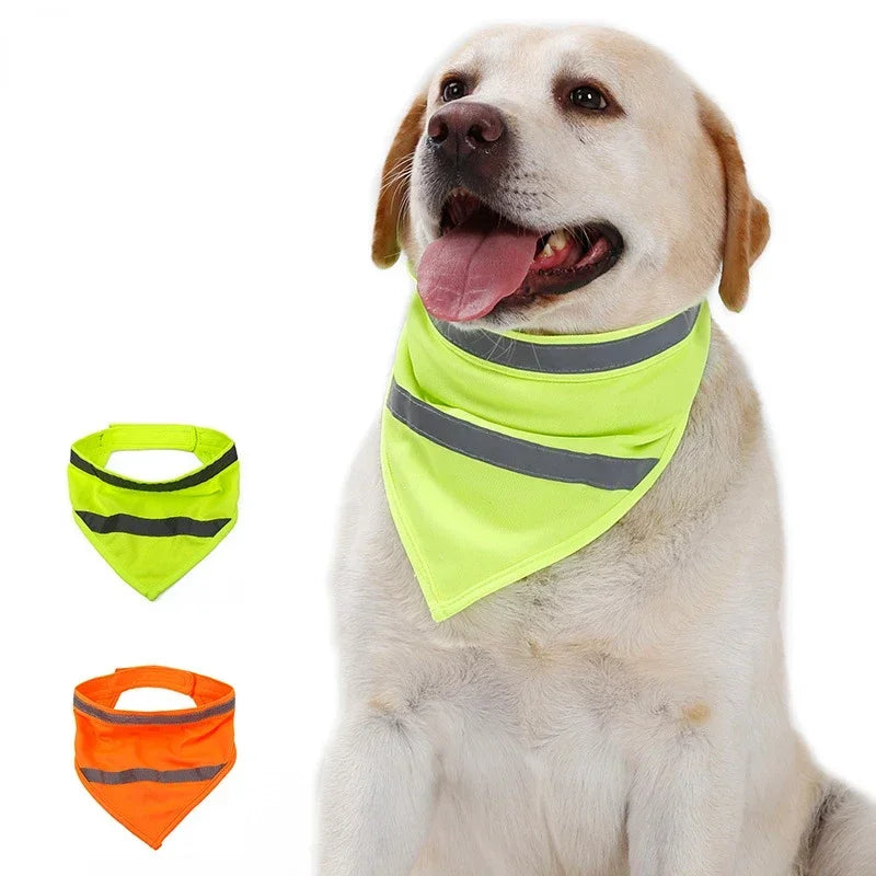 Bright Reflective Bandana for Dogs