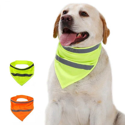 Bright Reflective Bandana for Dogs