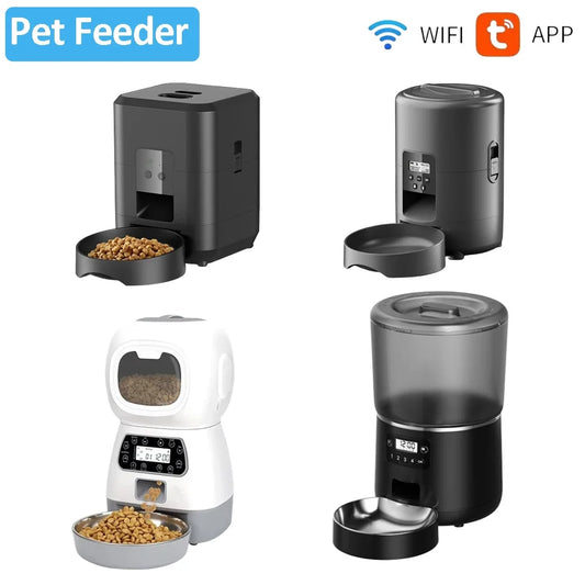 Automatic Wi-Fi Smart Pet Feeder