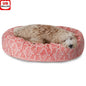Extra Large Plush Cozy Round Dog Bed