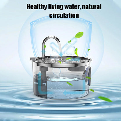 3.2L Pet Stainless Steel Water Fountain