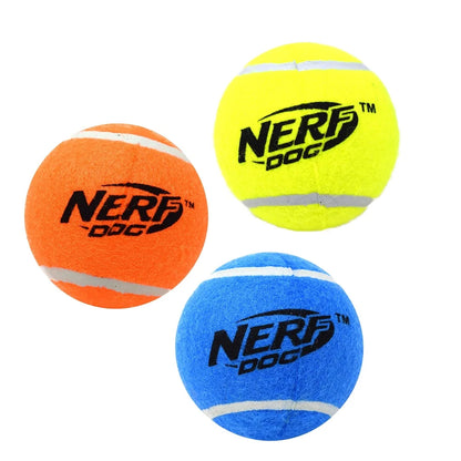 2 Inch Rubber Squeaky Tennis Balls For Dogs