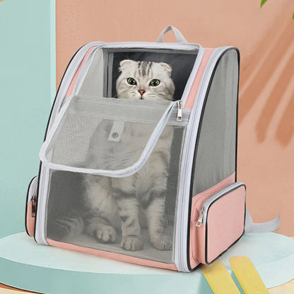 Outdoor Travel Backpack for Cats and Small Dogs