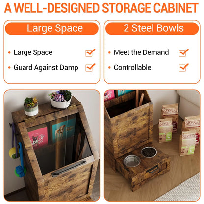 Pet Feeding Station & Organizer