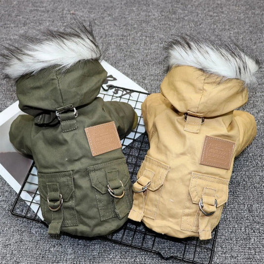 Vest/ Jacket With Hoodie For Small Medium Large Dog