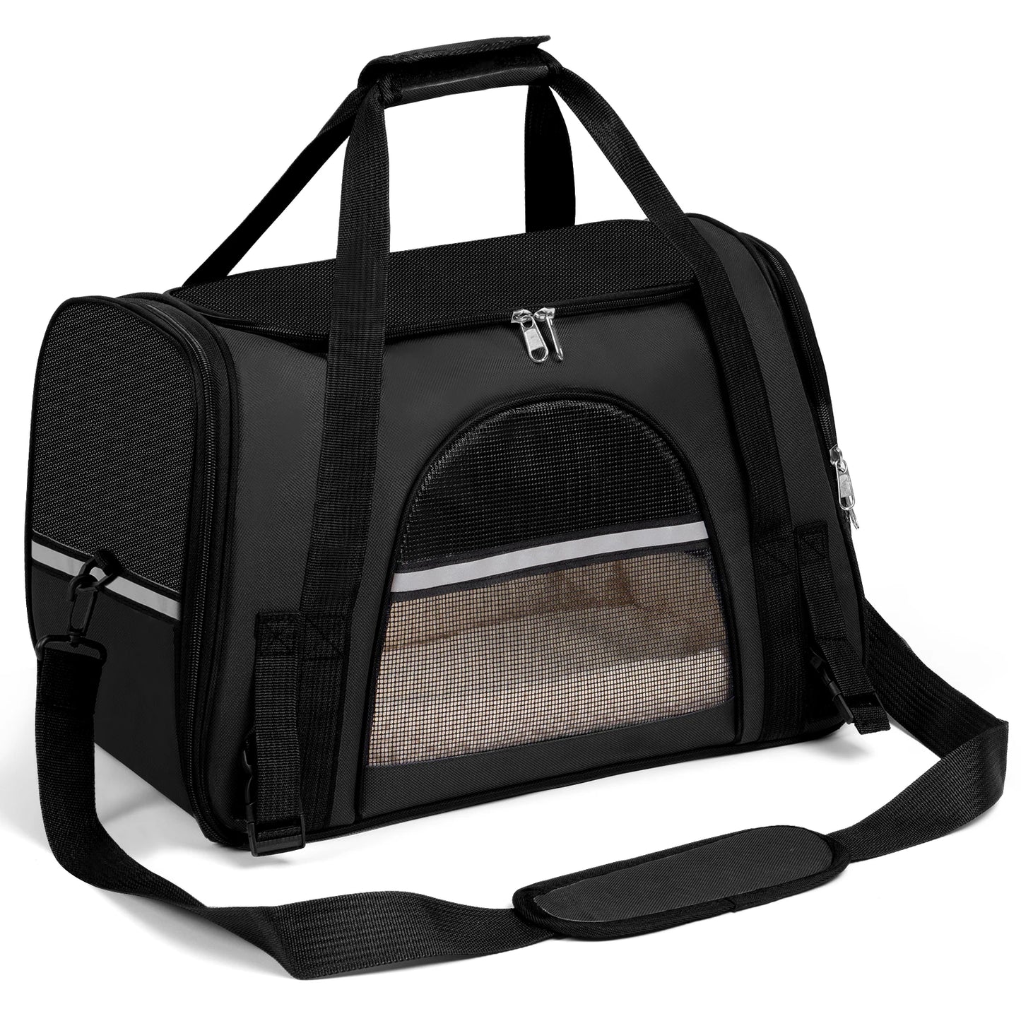 Pet Carrier for up to 15Lbs Cat & Dog  / Airline Approved