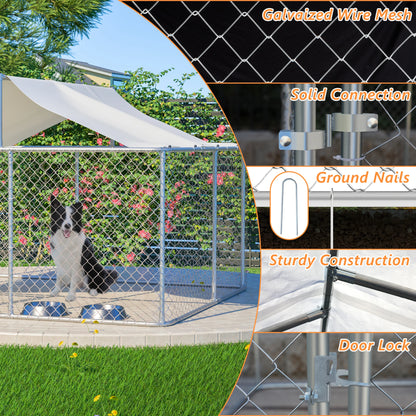 Large Outdoor Dog Kennel