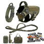 Military Style Large Dog Harness Collar