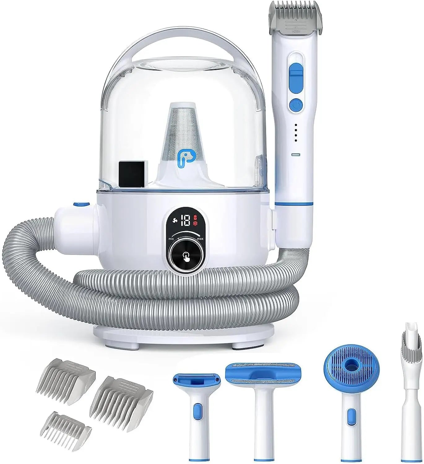 Pet Grooming Vacuum 5-in-1 Kit