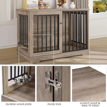 47" Dog Crate For Large Dogs