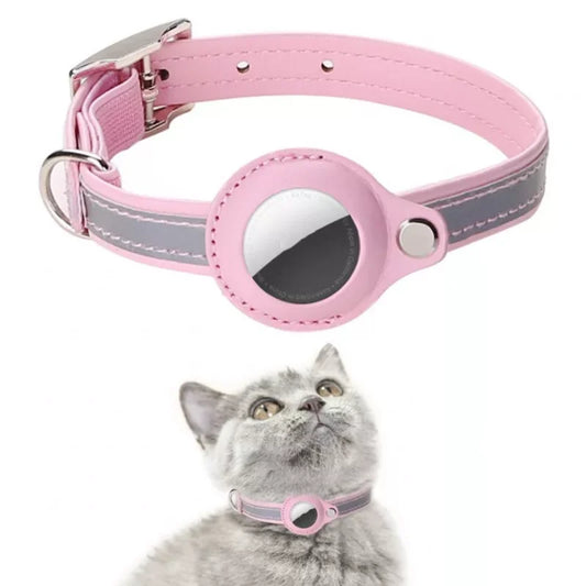 Leather Pet Collars For Apple Air-Tag