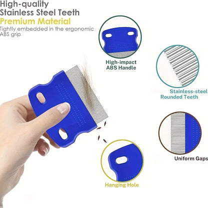 Stainless Steel Flea and Lice Combs
