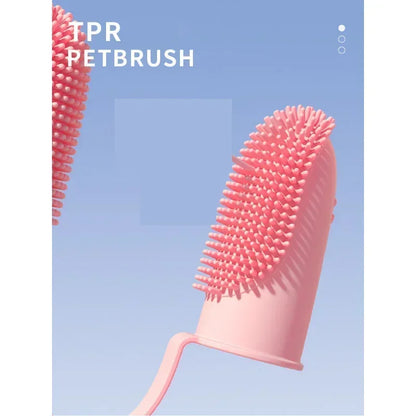 Double Finger Pet Toothbrush