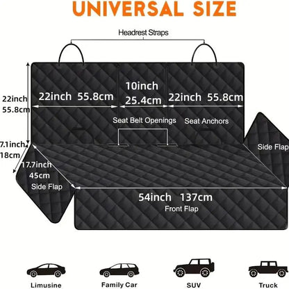 Back Seat Cover for Dogs