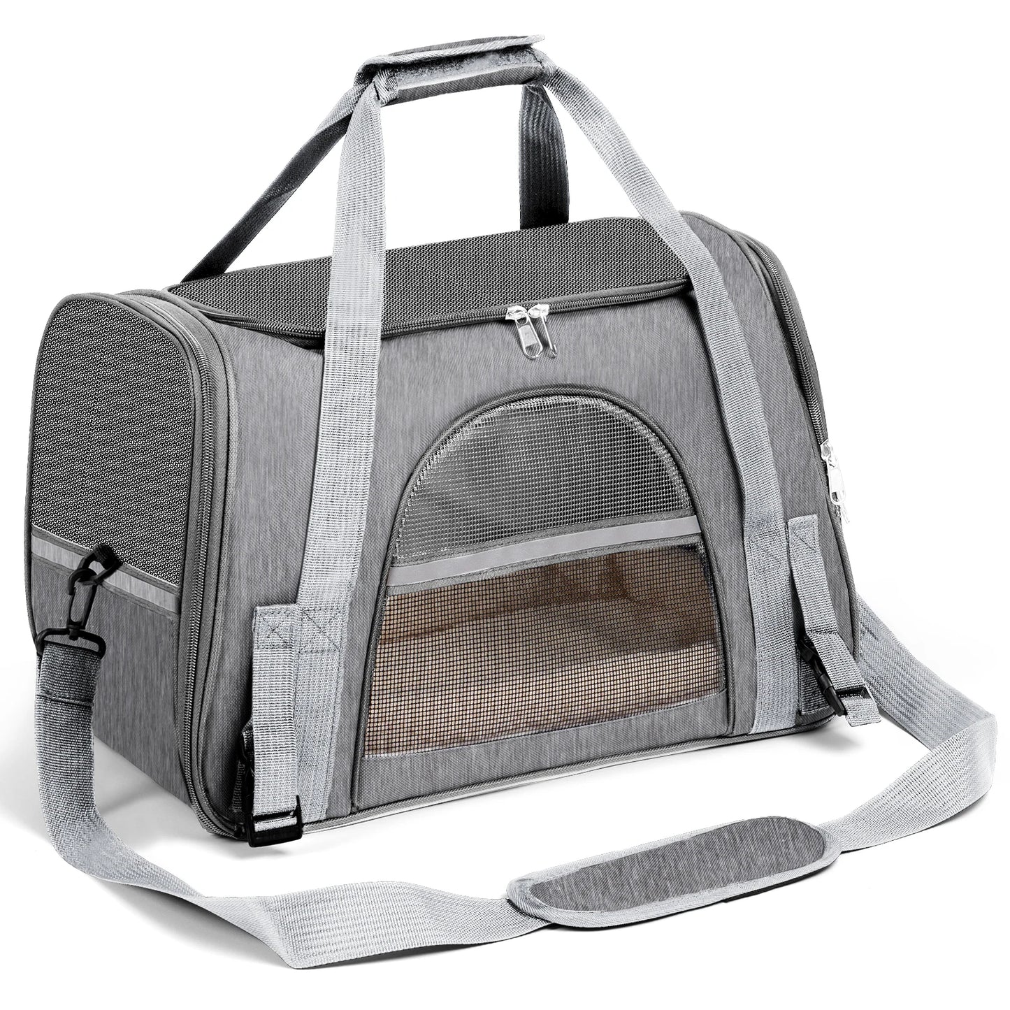 Pet Carrier for up to 15Lbs Cat & Dog  / Airline Approved
