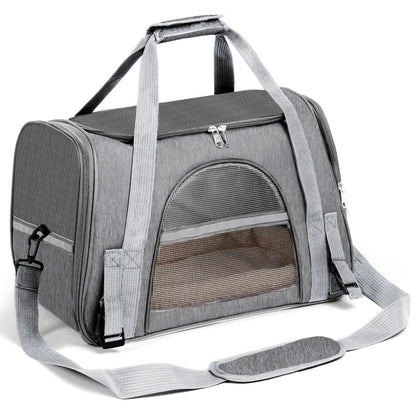Pet Carrier for up to 15Lbs Cat & Dog  / Airline Approved