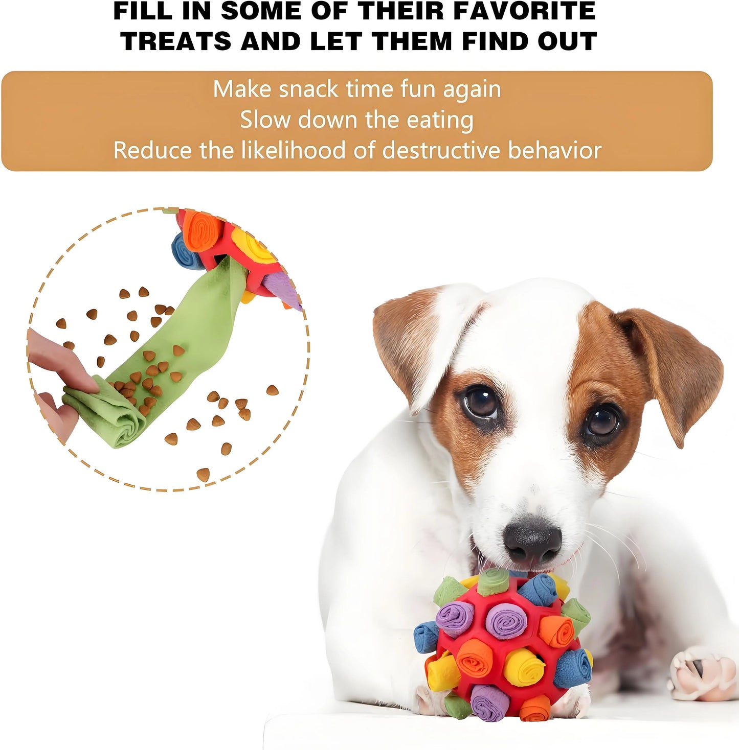 Snuffle Ball for Mental Stimulation for Dogs
