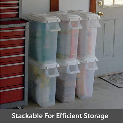 16 Quart Pet Food Dispenser with Pouring Spout