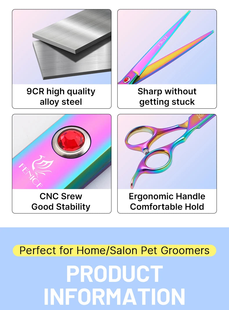 Classical Model 9 pc steel Shears Set