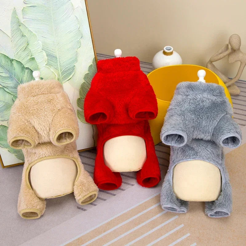 Winter Zipper Jumpsuit Coat