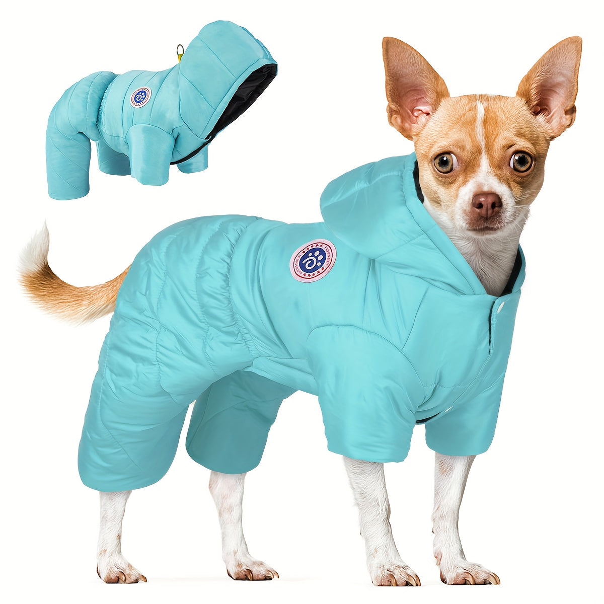 Lightweight Warm Pet Suit for Small & Medium Dogs